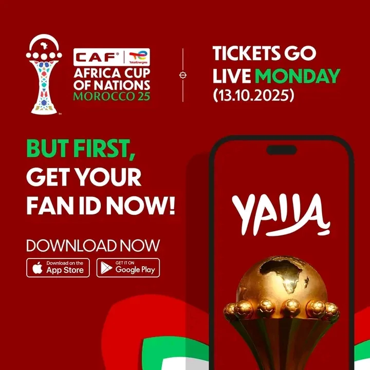 AFCON 2025: Ticket Sales Open October 13 with Exclusive Visa Pre-Sale Access
