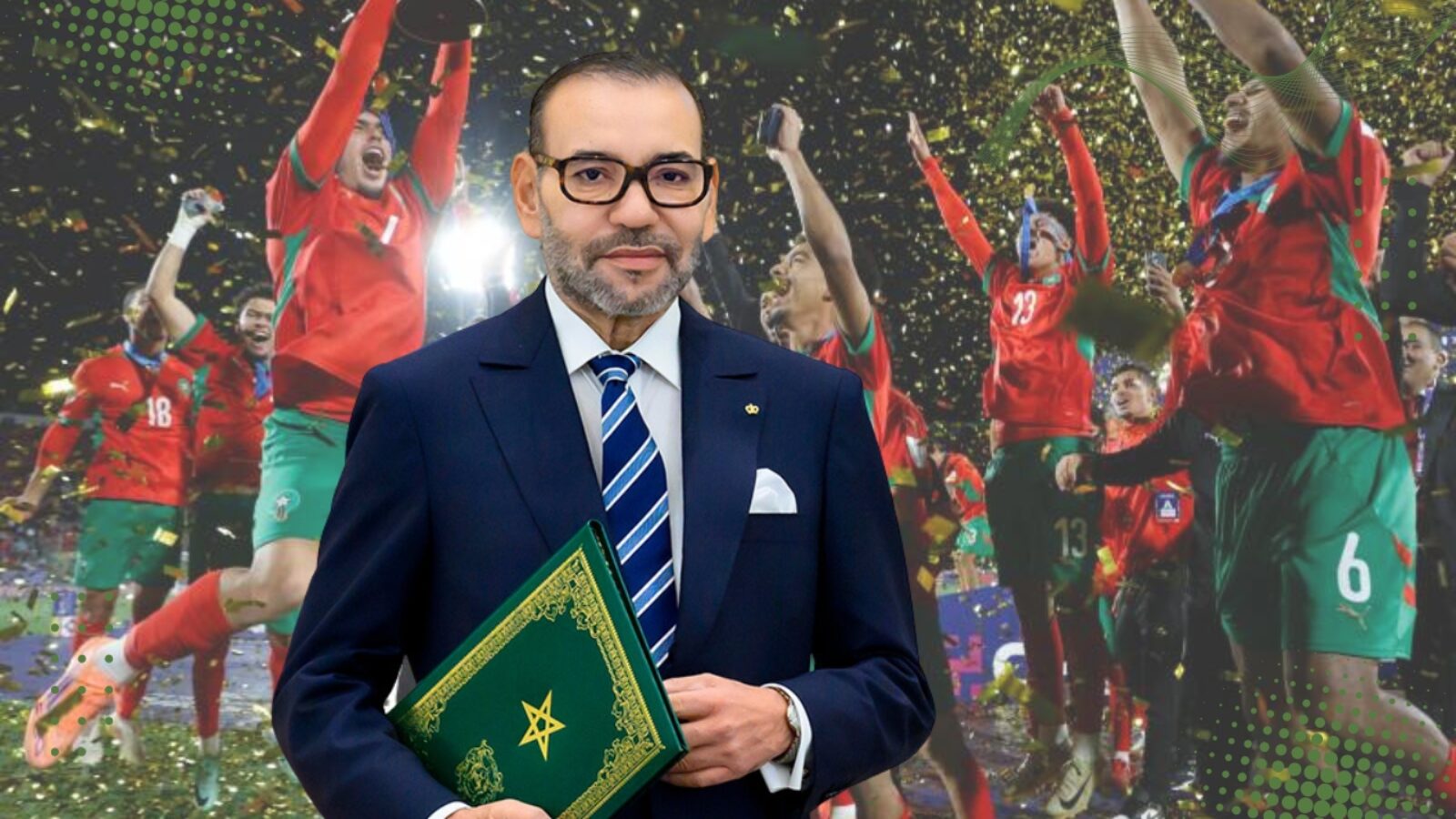 King Mohammed VI to Receive Morocco’s U20 World Champions at the Royal Palace in Rabat