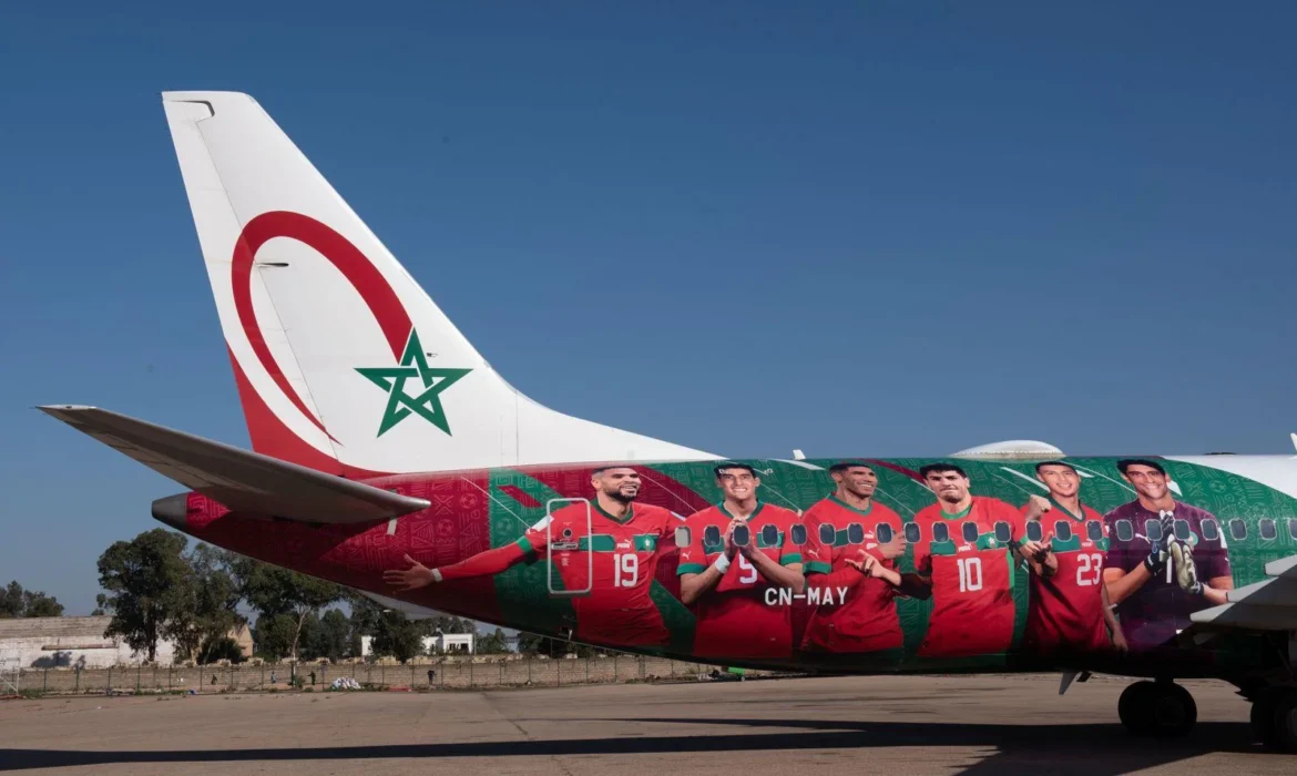 Morocco 2025 AFCON : RAM unveils aircraft featuring Atlas Lions Stars