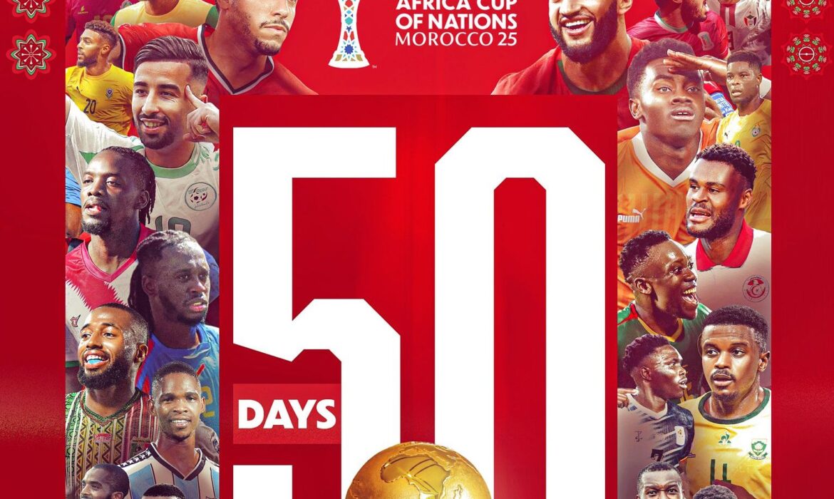 AFCON 2025: 50 Days to Go Before Kickoff in Morocco