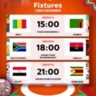 AFCON 2025: Three Matches on the Schedule This Monday, December 22