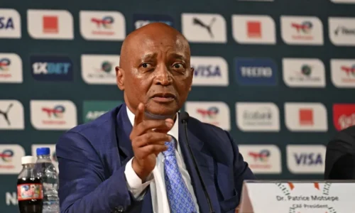 CAF: Motsepe dodges questions on Olivier Savary and AFCON 2025 refereeing