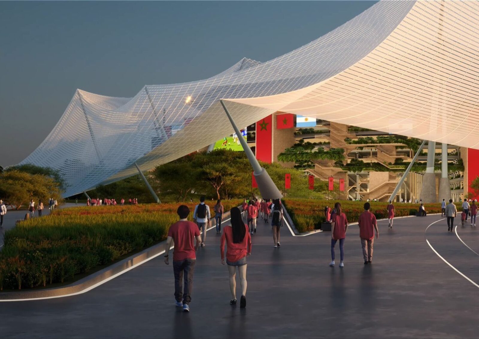Grand Stade Hassan II: Construction progresses on Morocco’s future mega stadium