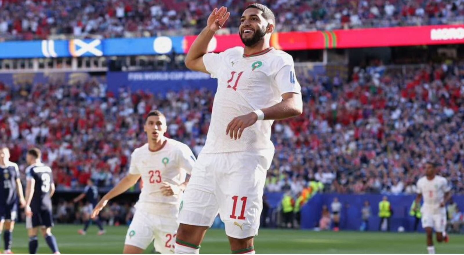 2026 World Cup: Ismaïl Saibari makes history with another goal for Morocco