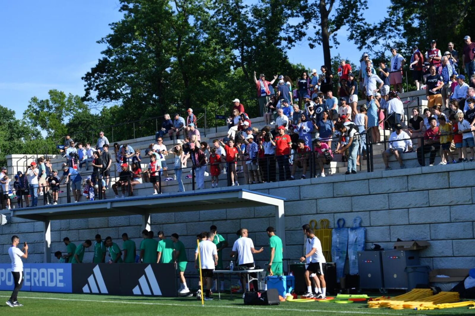 2026 World Cup :Morocco open camp in the USA with strong fan support