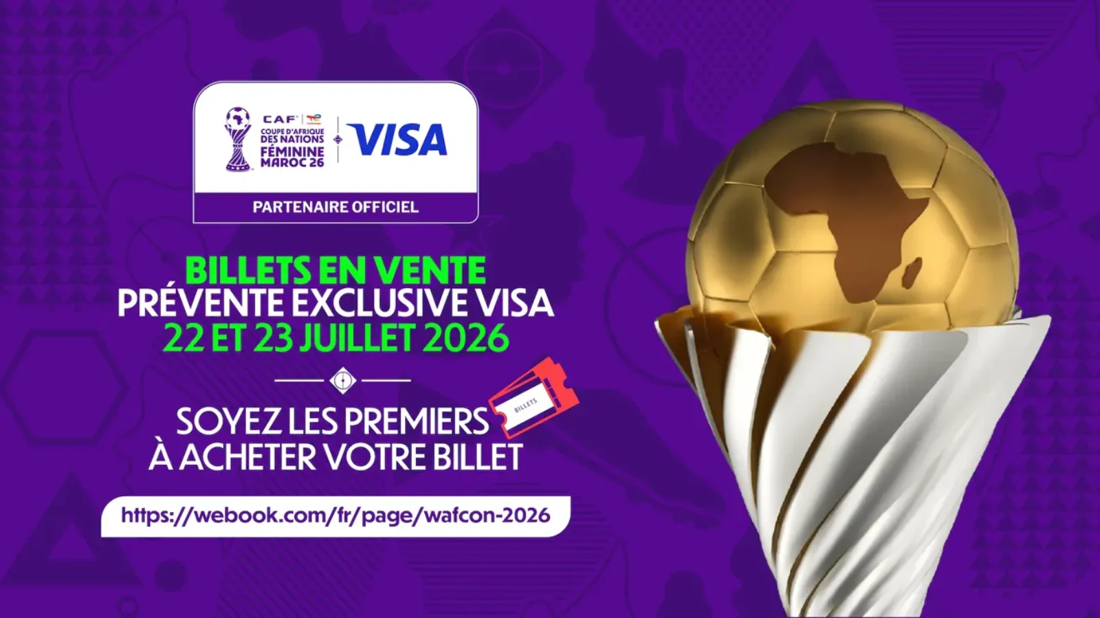 Women’s AFCON Morocco 2026: Ticket sales open for a major African event