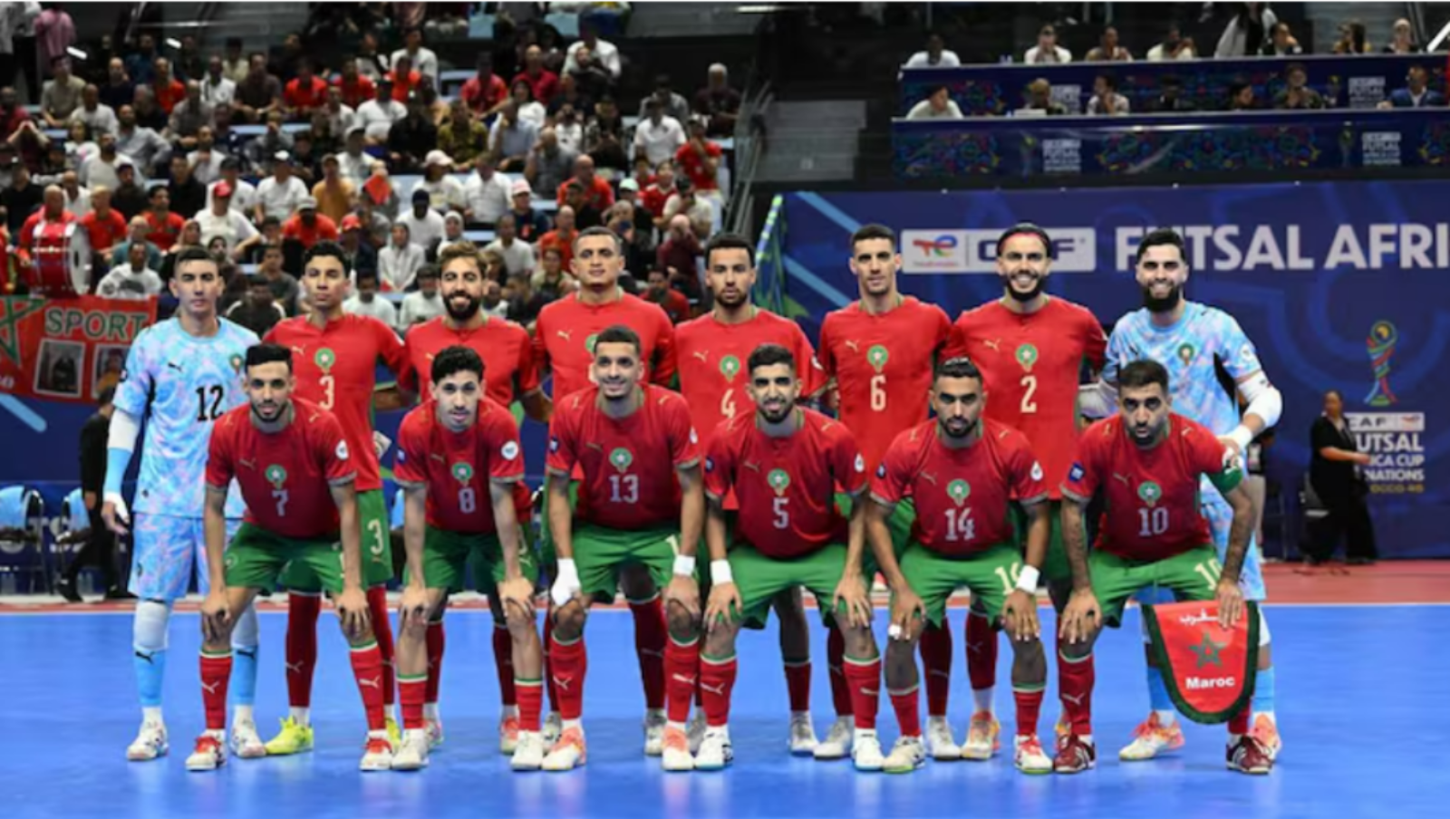 Futsal Africa Cup of Nations: Morocco gets off to a flying start