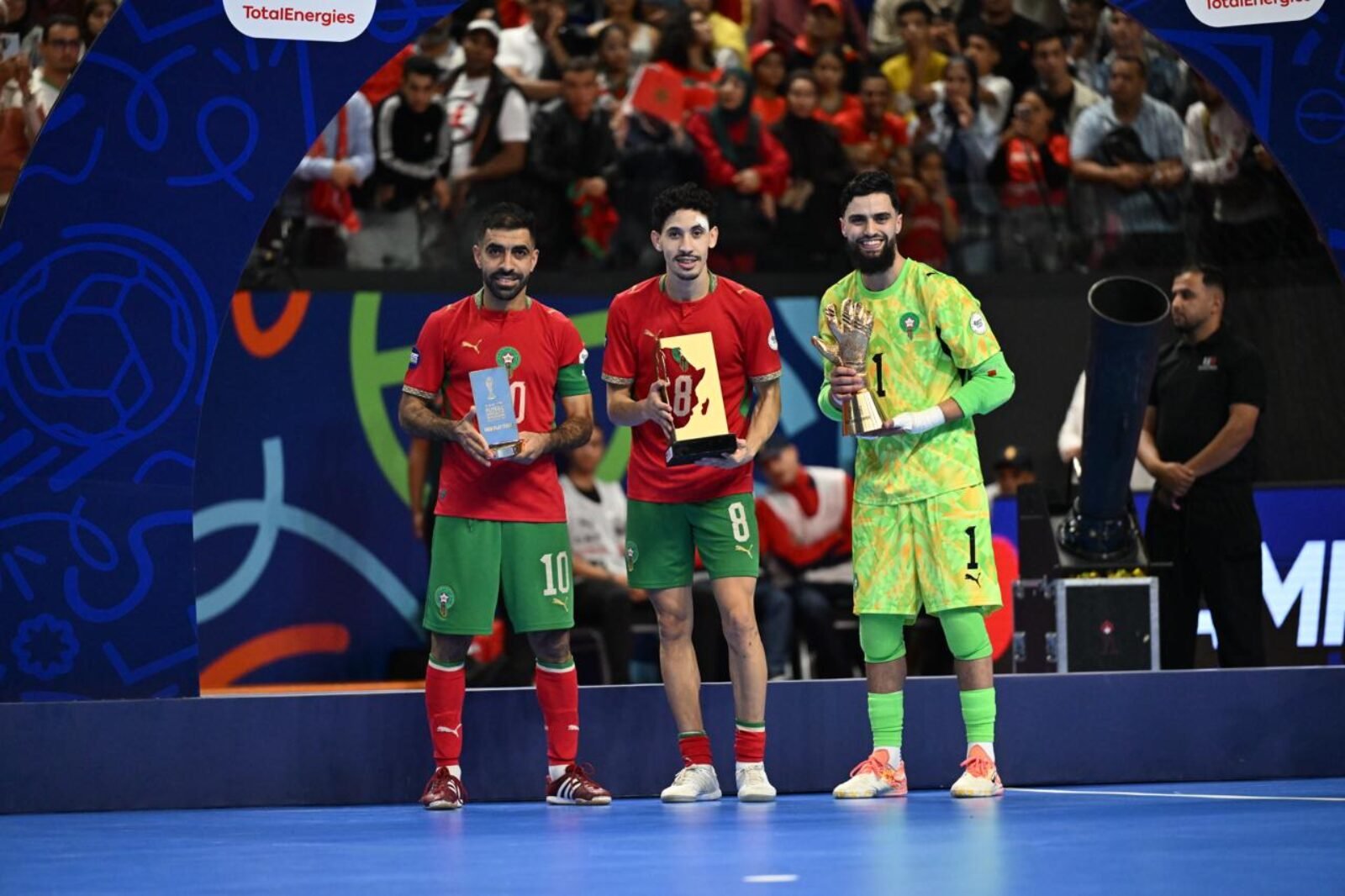 Futsal Africa Cup of Nations : Morocco takes home the individual awards