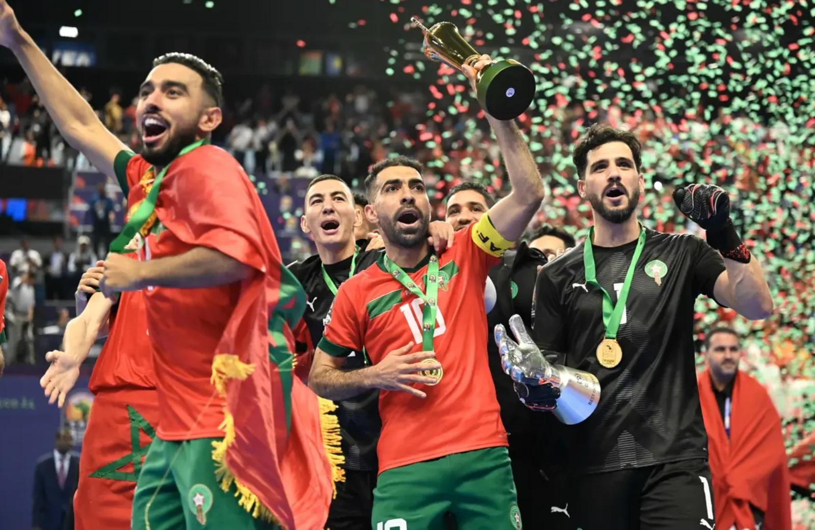 Futsal Africa Cup of Nations: Morocco clinches its fourth consecutive title in Rabat!