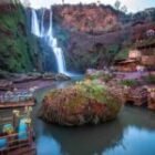 Ouzoud Waterfalls : exceptional flow revives tourism